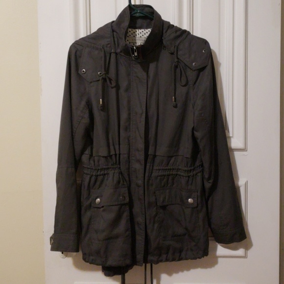 41 Hawthorn Jackets & Blazers - 41 Hawthorn Dark Grey Cargo Jacket Small Stitchfix
